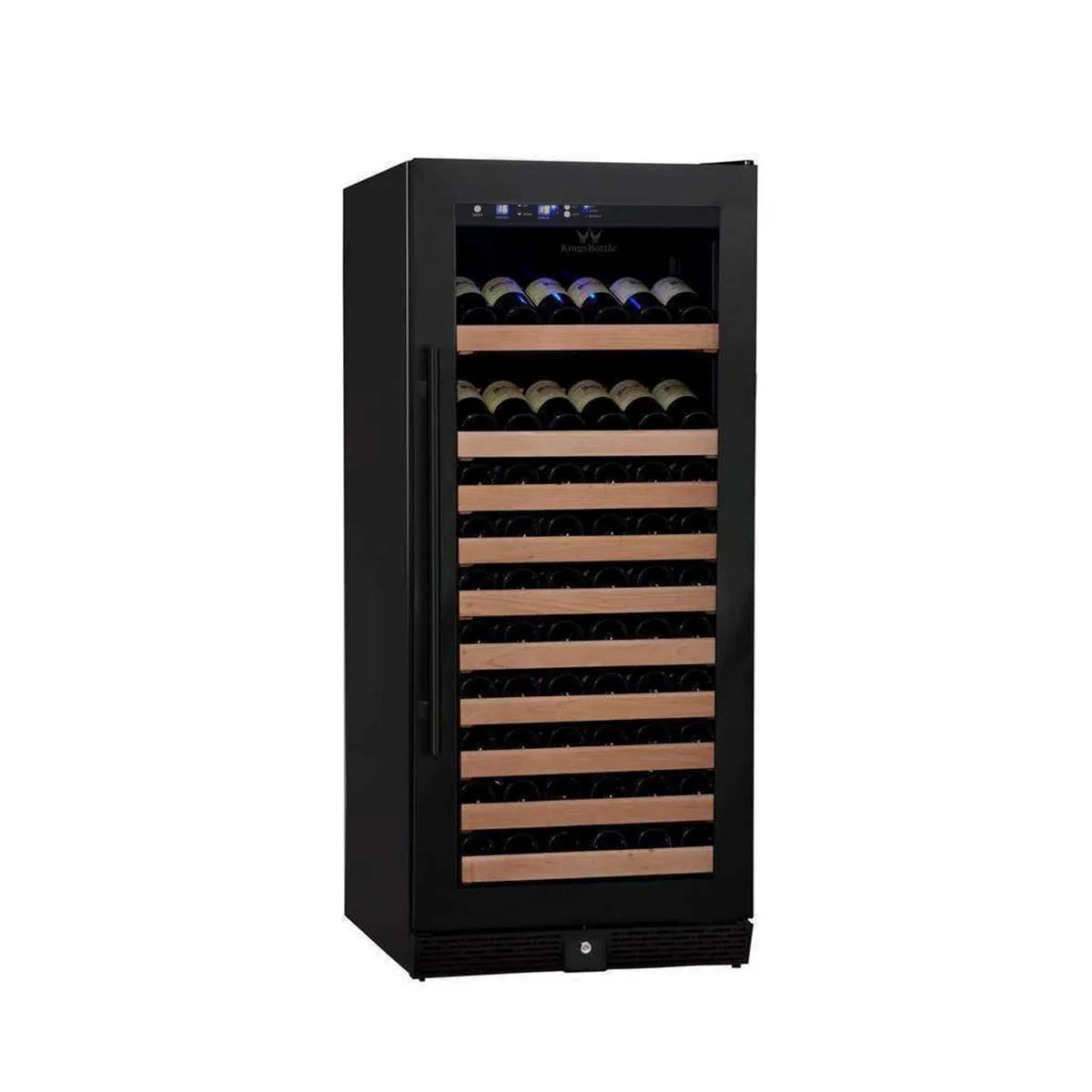 Kings Bottle 100 Bottle Kitchen Wine Refrigerator Freestanding Wine Refrigerator KBU100WX-SS LHH  KBU100WX-SS RHH