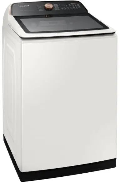 5.5 cu. ft. Extra-Large Capacity Smart Top Load Washer with Auto Dispense System in Ivory