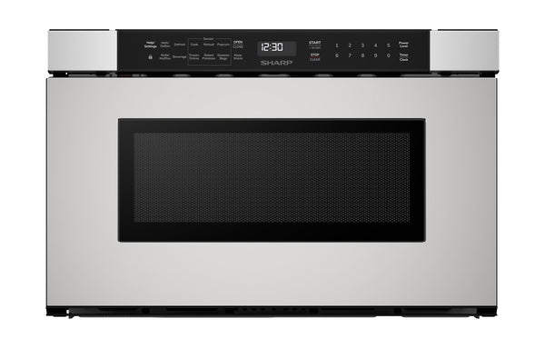 24 in. 1.2 cu. ft. Built-In Stainless Steel Microwave Drawer Oven (SMD2440JS)