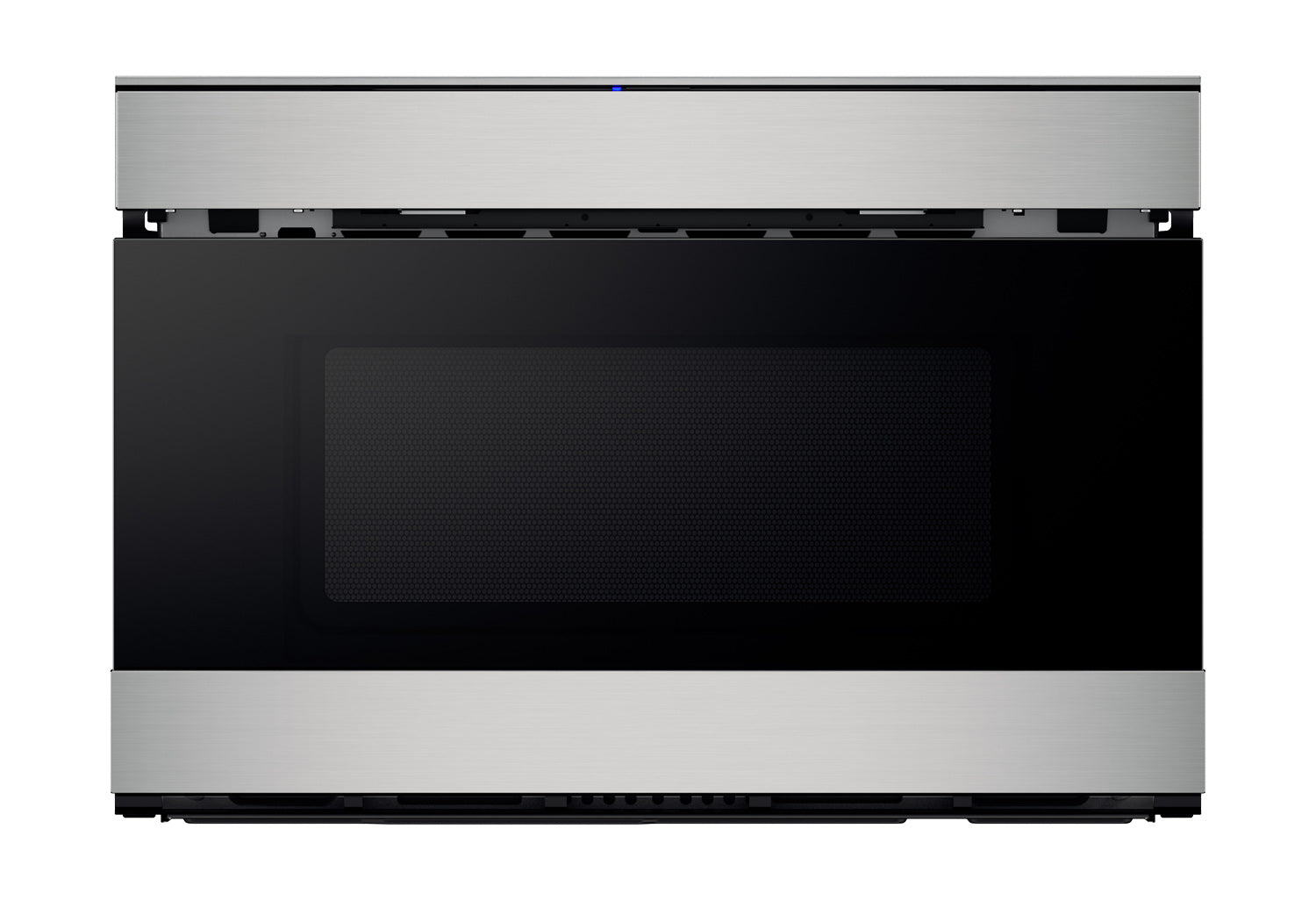 24 in. 1.2 cu. ft. 950W Sharp Stainless Steel Smart Easy Wave Open Microwave Drawer Oven (SMD2489ES)