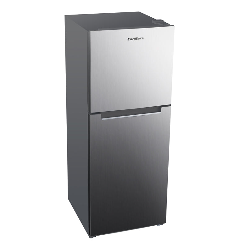 Equator Appliances Conserv 10 Cu.Ft Stainless Top Freezer Refrigerator Frost Free With Reversible Door MDRF 1010ESE  refrigerator