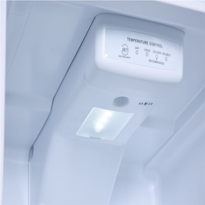 Equator Appliances Conserv 10 Cu.Ft Stainless Top Freezer Refrigerator Frost Free With Reversible Door MDRF 1010ESE  refrigerator