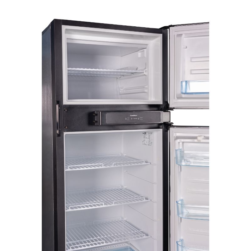 Equator Appliance Conserv 12V/DC Refrigerator Freezer 10cf Stainless For RV BOAT OFF-GRID 2 Doors refrigerator
