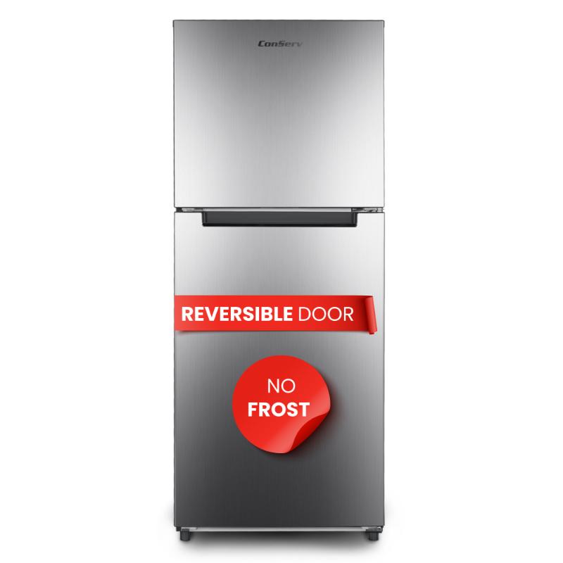 Equator Appliances Conserv 10 Cu.Ft Stainless Top Freezer Refrigerator Frost Free With Reversible Door MDRF 1010ESE  refrigerator