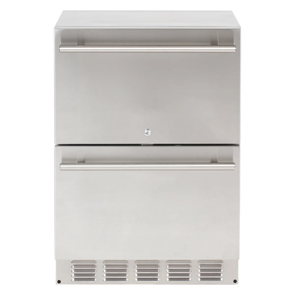 24" Refrigerator with Drawers | Indoor