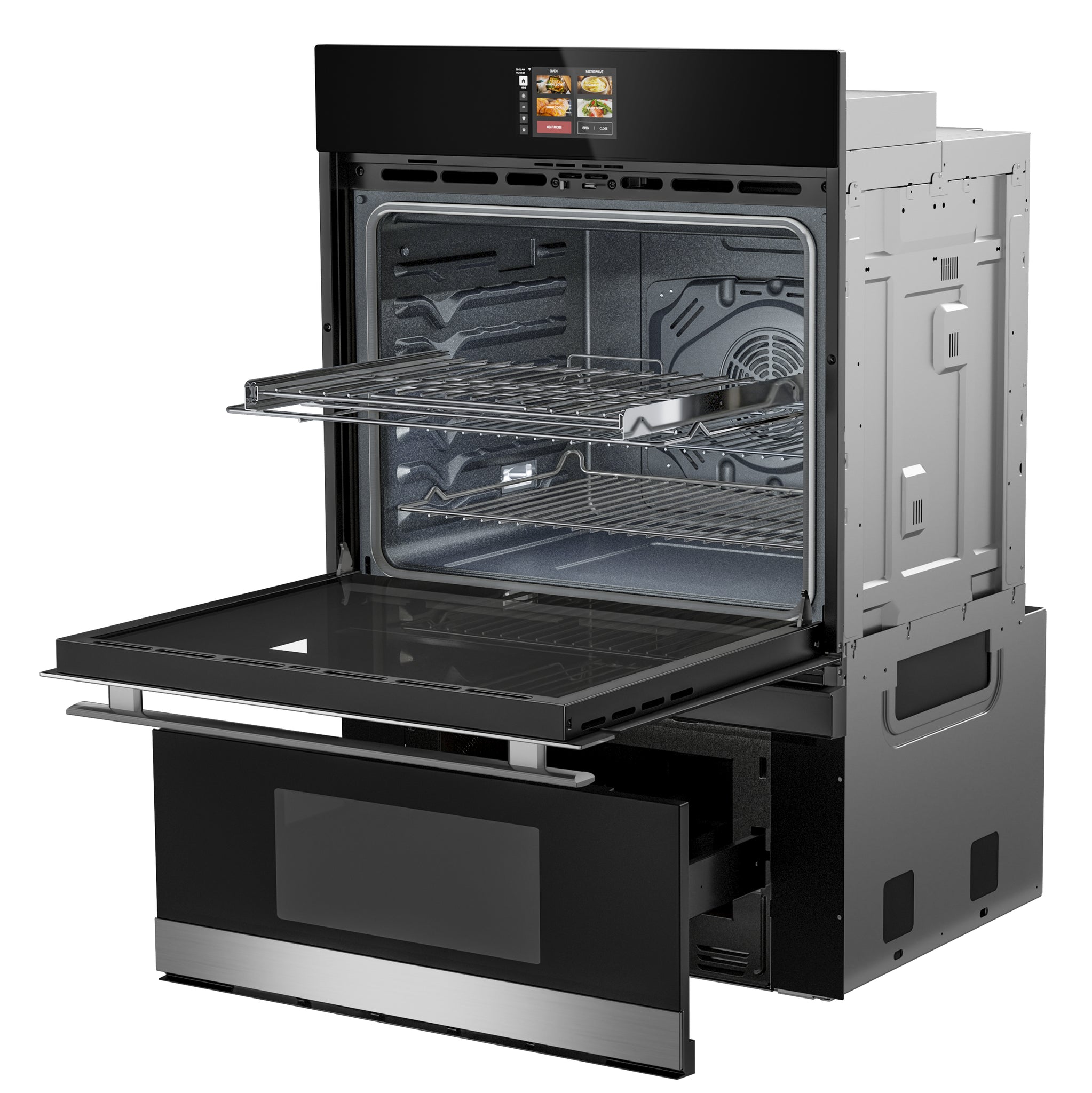 30 in. Smart Convection Wall Oven with Microwave Drawer Oven (SWB3085HS)