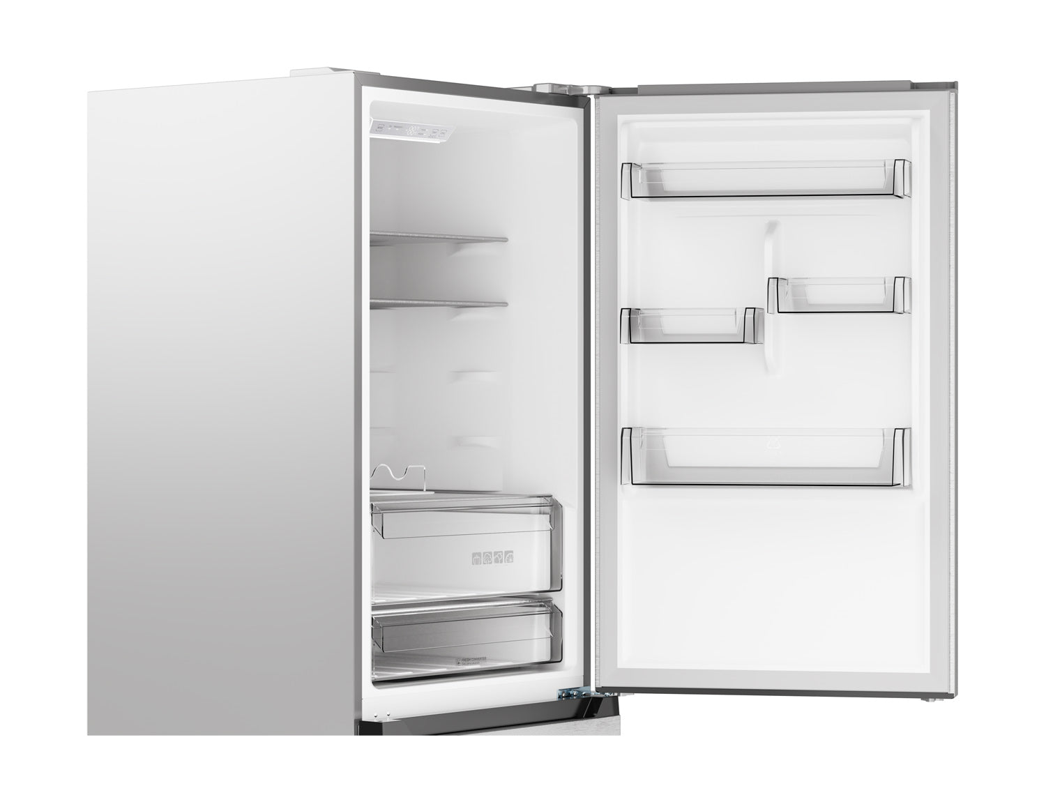 Sharp 24 in. Bottom-Freezer Counter-Depth Refrigerator (SJB1255GS)