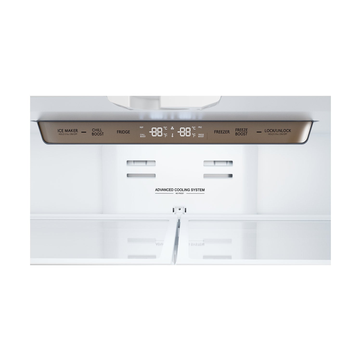Sharp French 4-Door Counter-Depth Refrigerator (SJG2351FS)