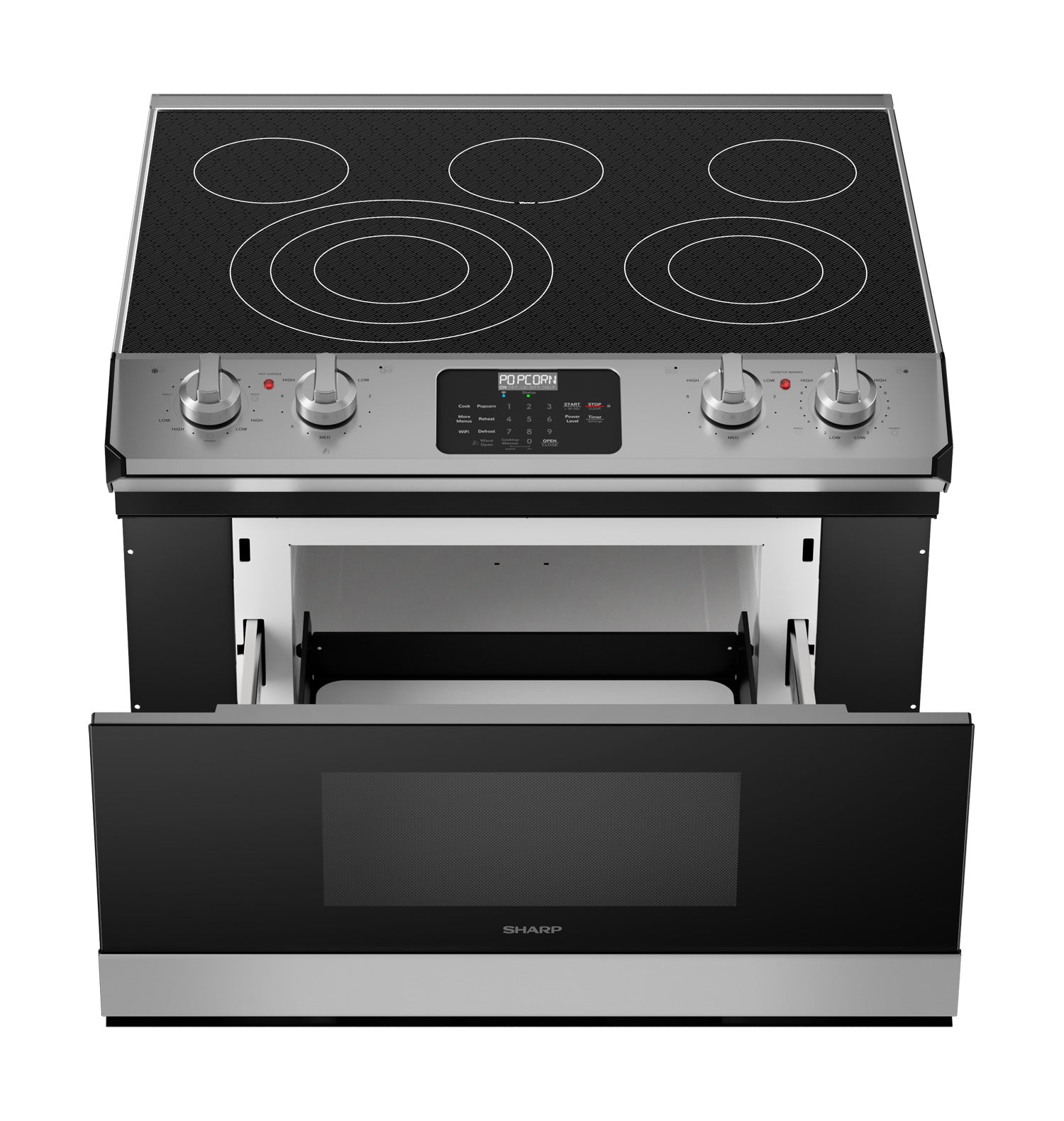 Smart Radiant Rangetop with Microwave Drawer Oven (STR3065HS)