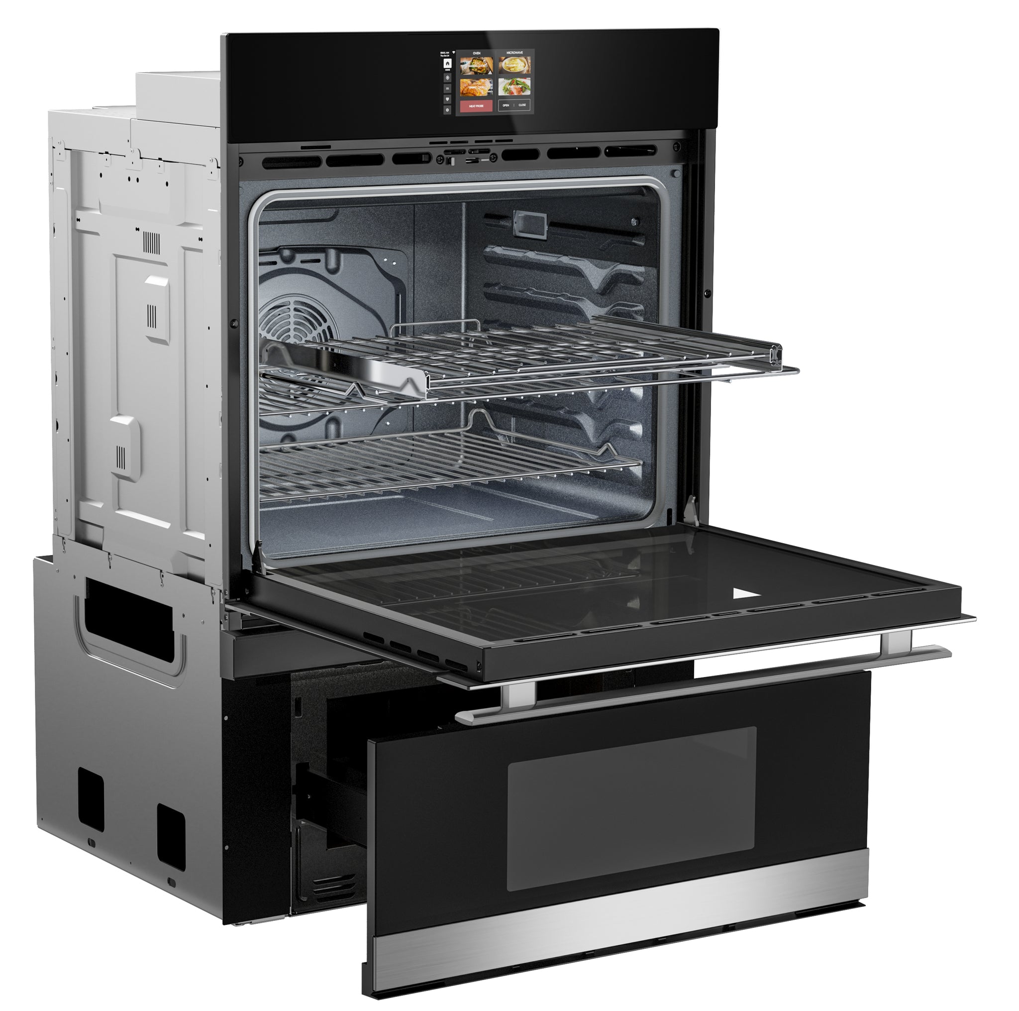 30 in. Smart Convection Wall Oven with Microwave Drawer Oven (SWB3085HS)