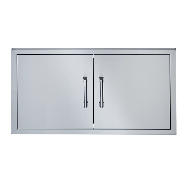 Broilmaster 26-Inch W x 22-Inch H Double Doors in Stainless Steel (BSAD2622D)
