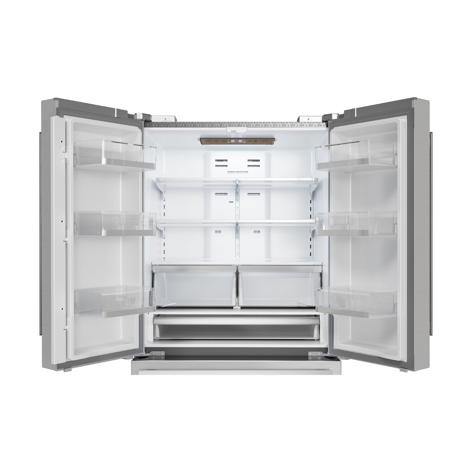 Sharp French 4-Door Counter-Depth Refrigerator (SJG2351FS)