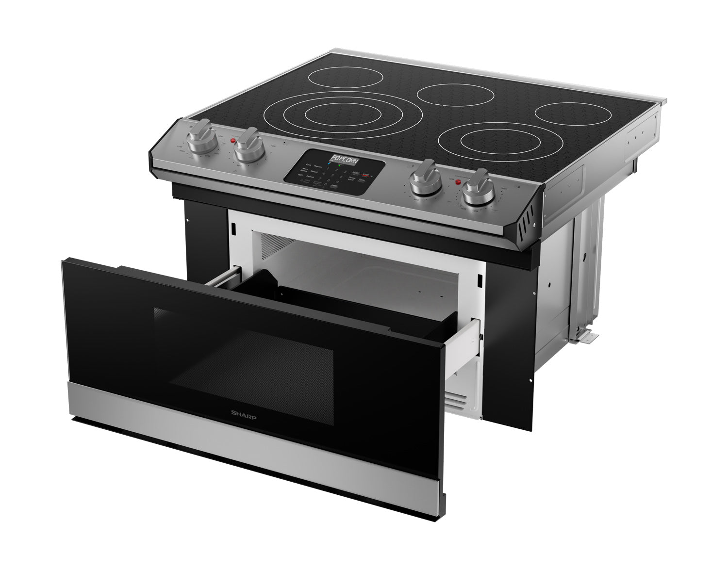 Smart Radiant Rangetop with Microwave Drawer Oven (STR3065HS)