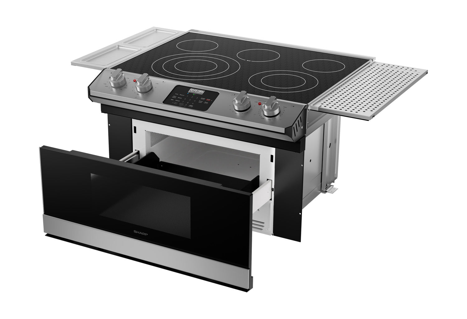 Smart Radiant Rangetop with Microwave Drawer Oven (STR3065HS)