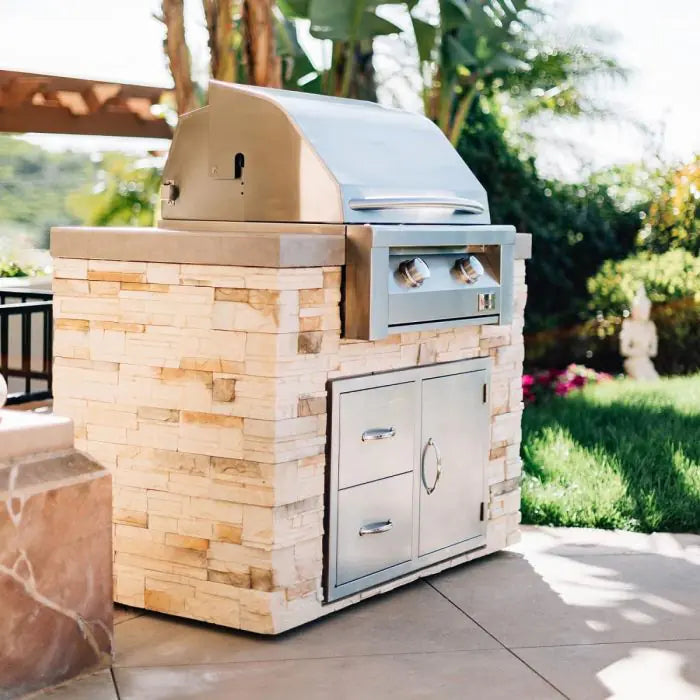 Summerset Builder 30-Inch 2-Burner Built-In Natural Gas Grill - SBG30-NG