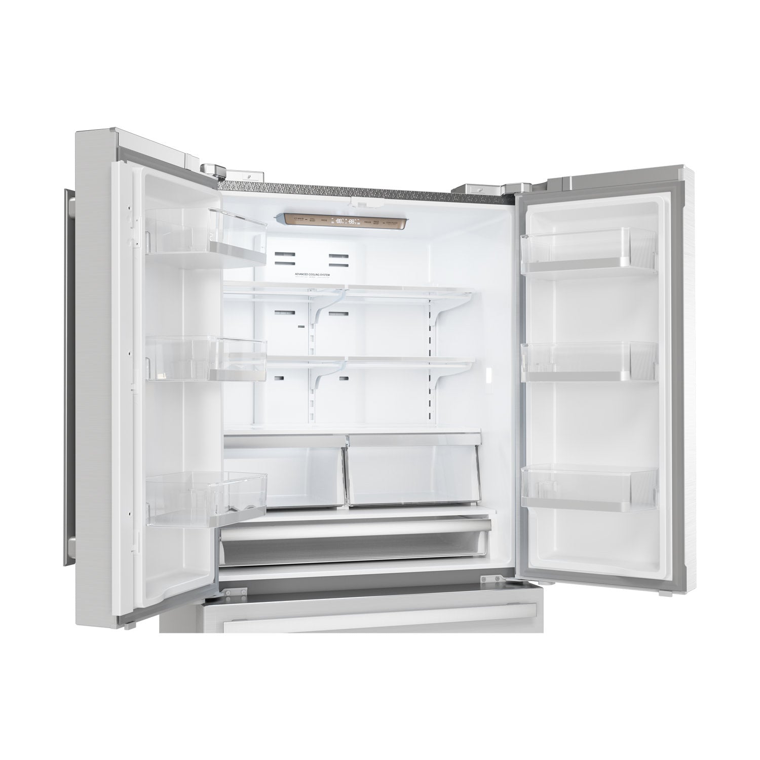 Sharp French 4-Door Counter-Depth Refrigerator (SJG2351FS)