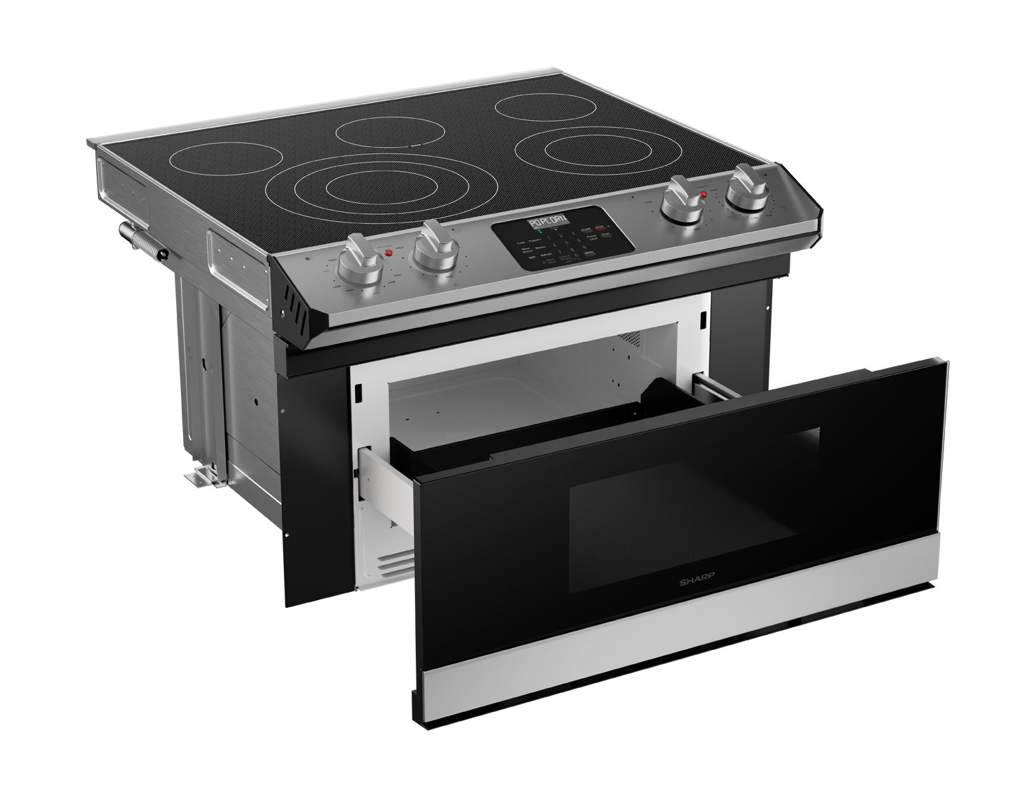 Smart Radiant Rangetop with Microwave Drawer Oven (STR3065HS)