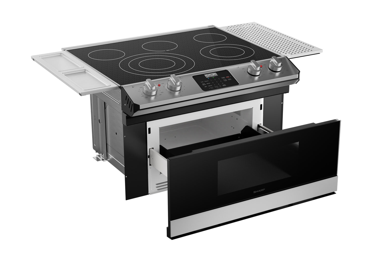 Smart Radiant Rangetop with Microwave Drawer Oven (STR3065HS)