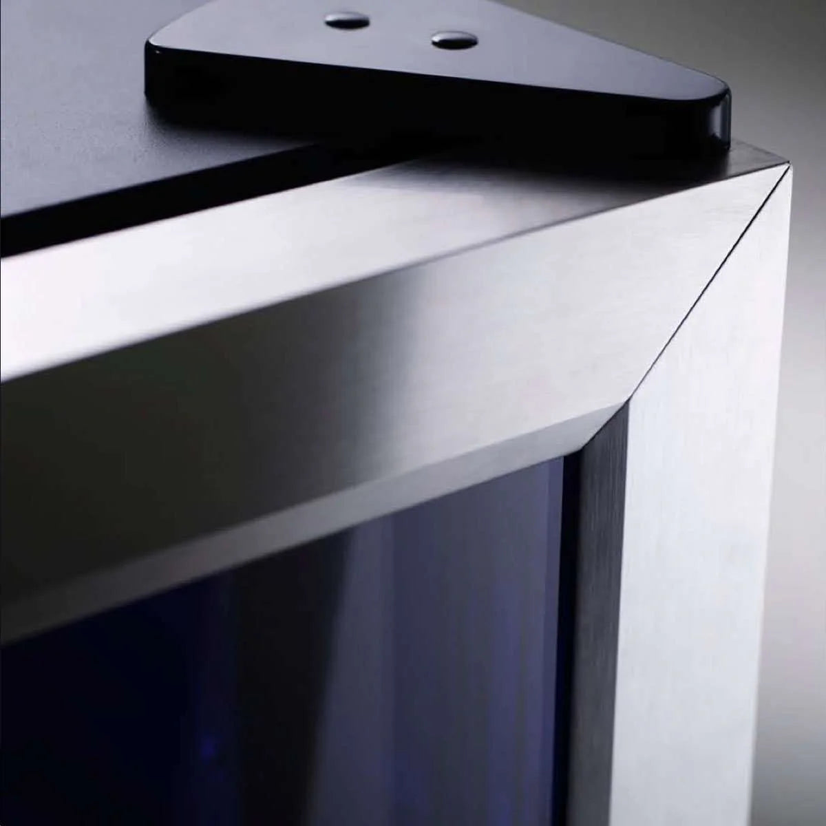 KingsBottle 56" Tall Beverage Fridge Center Freestanding Beverage Fridge KBU100BX-SS LHH KBU100BX-SS RHH