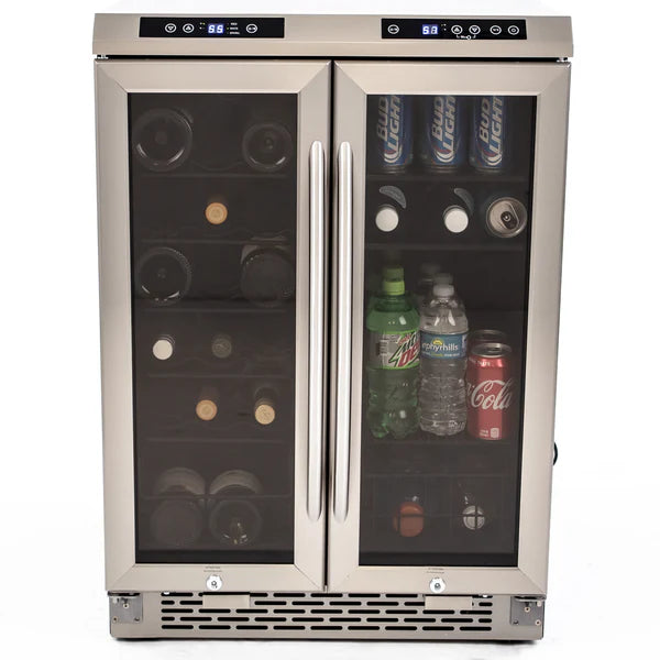 Avanti 19 Bottle/66 Can Dual-Zone Wine & Beverage Center