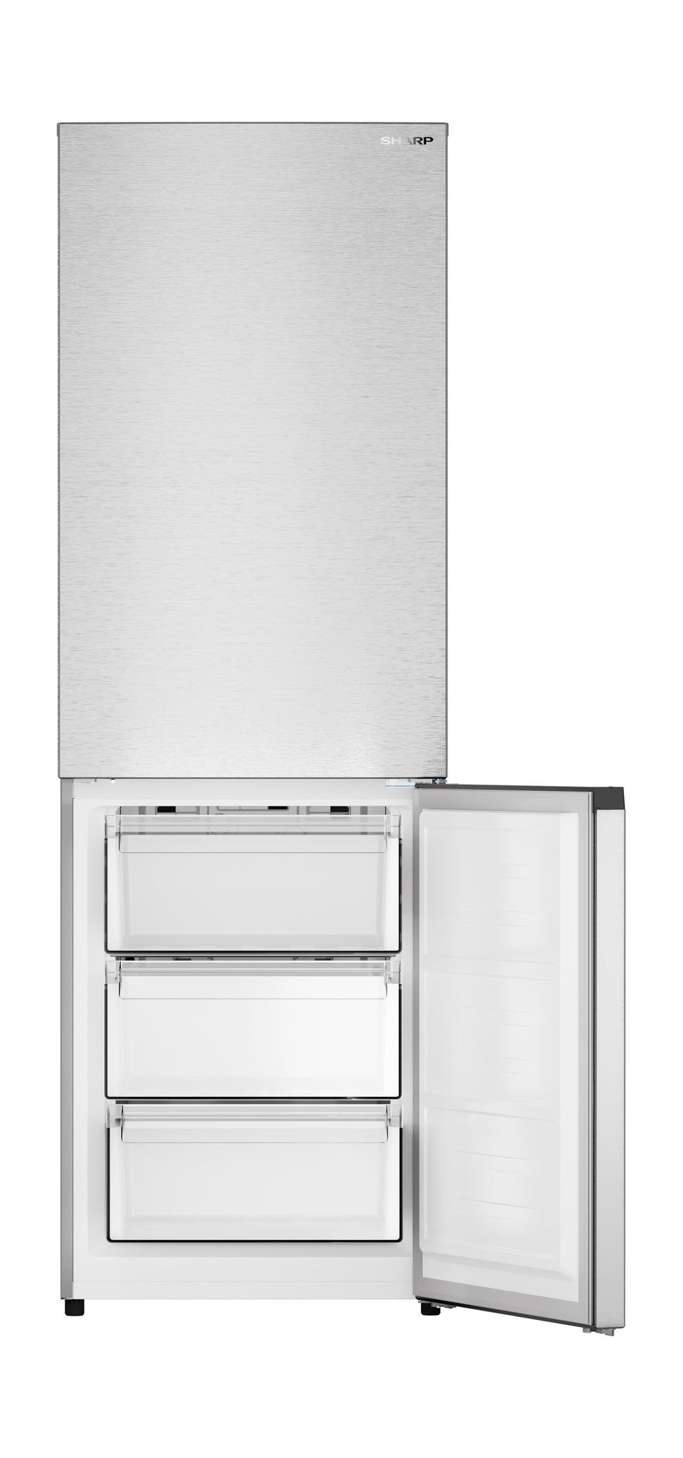 Sharp 24 in. Bottom-Freezer Counter-Depth Refrigerator (SJB1255GS)