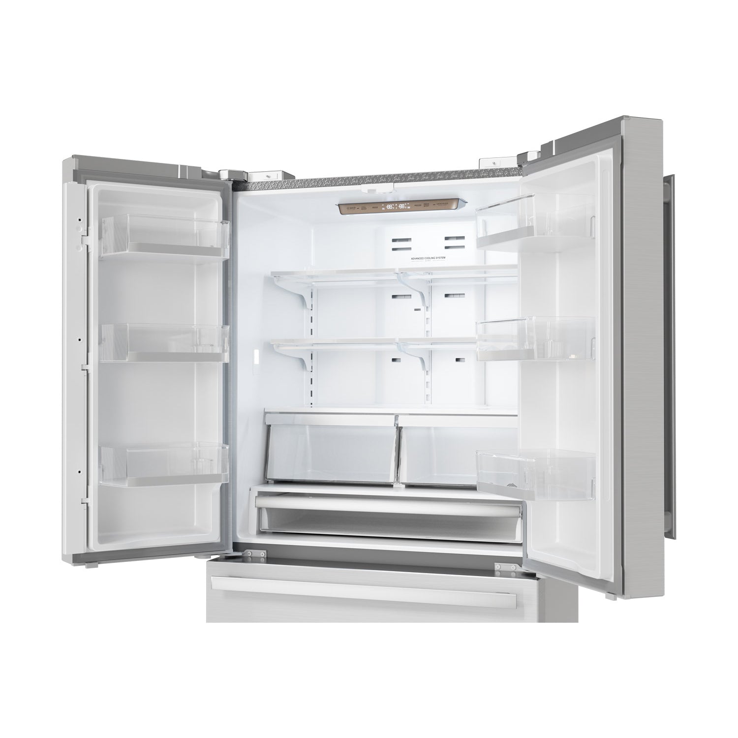 Sharp French 4-Door Counter-Depth Refrigerator (SJG2351FS)
