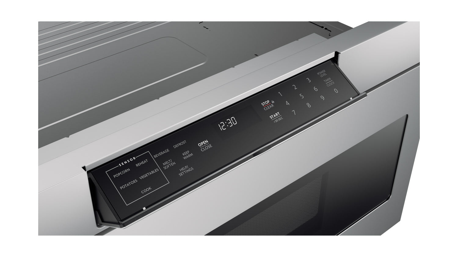30 in. 1.2 cu. ft. 950W Sharp Stainless Steel Microwave Drawer Oven (SMD3070ASY)