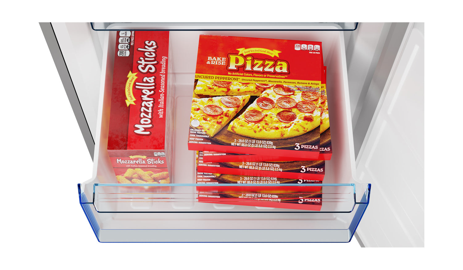 Sharp 24 in. Bottom-Freezer Counter-Depth Refrigerator (SJB1255GS)