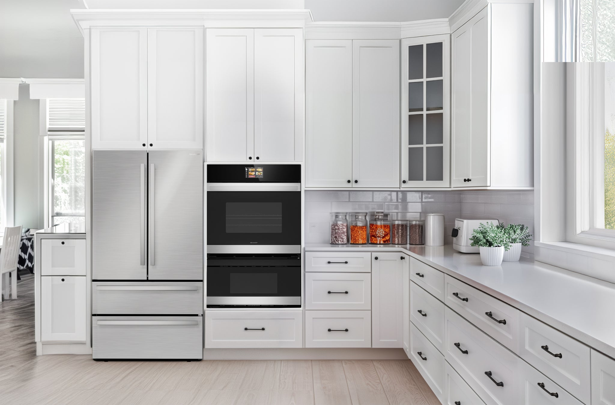 30 in. Smart Convection Wall Oven with Microwave Drawer Oven (SWB3085HS)