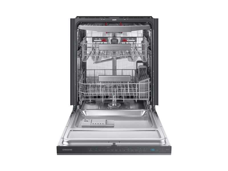 Bespoke AutoRelease 39dBA Dishwasher with Linear Wash in Fingerprint Resistant Navy Steel