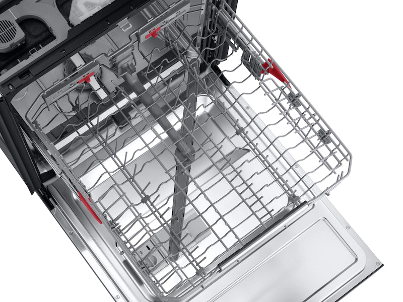 Bespoke AutoRelease 39dBA Dishwasher with Linear Wash in Fingerprint Resistant Navy Steel