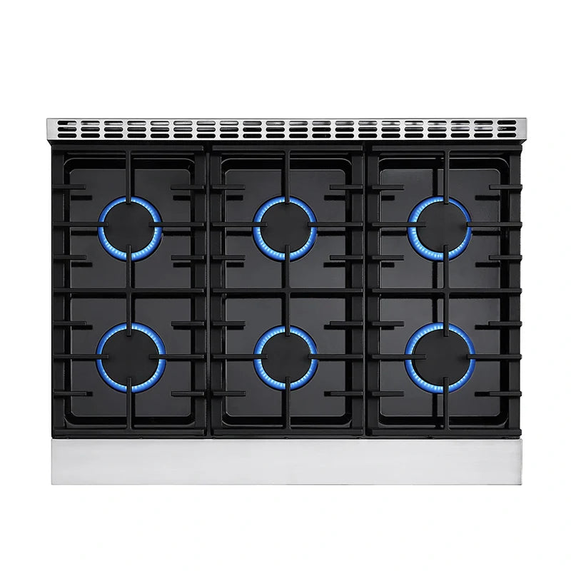 Empava 36 in. Pro-Style Slide-in Single Oven Gas Range