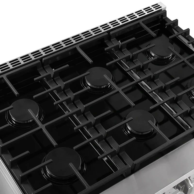 Empava 36 in. Pro-Style Slide-in Single Oven Gas Range