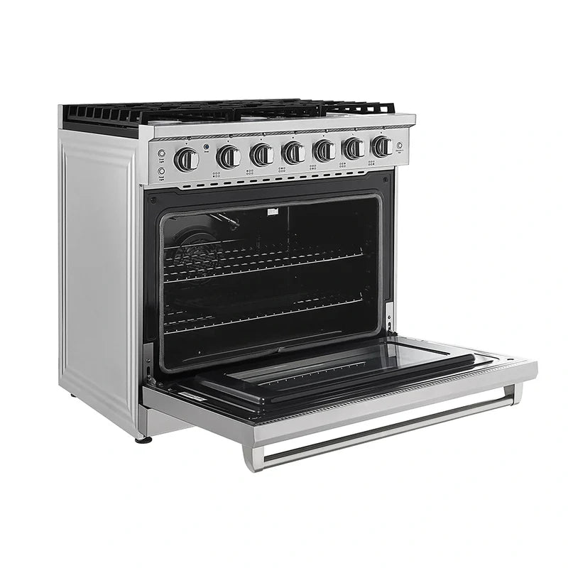 Empava 36 in. Pro-Style Slide-in Single Oven Gas Range