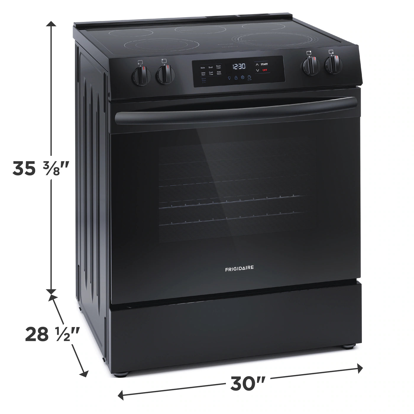Frigidaire 30" Electric Range with Steam Clean