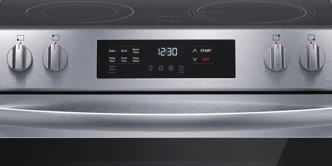 Frigidaire 30" Electric Range with Steam Clean