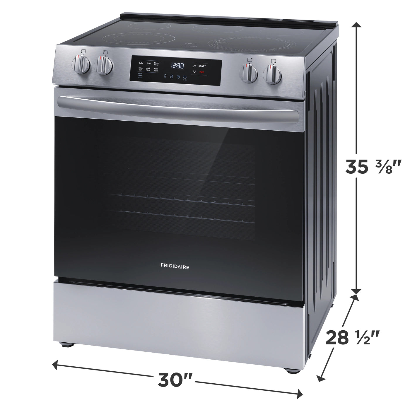 Frigidaire 30" Electric Range with Steam Clean