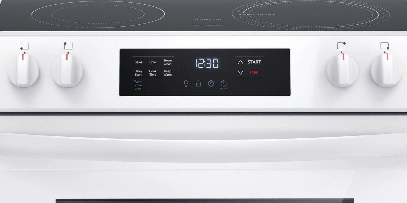 Frigidaire 30" Electric Range with Steam Clean