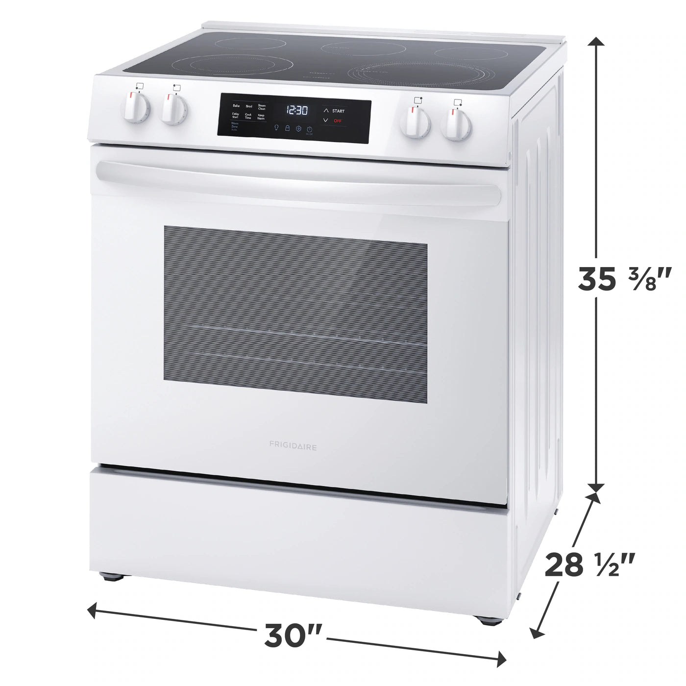 Frigidaire 30" Electric Range with Steam Clean