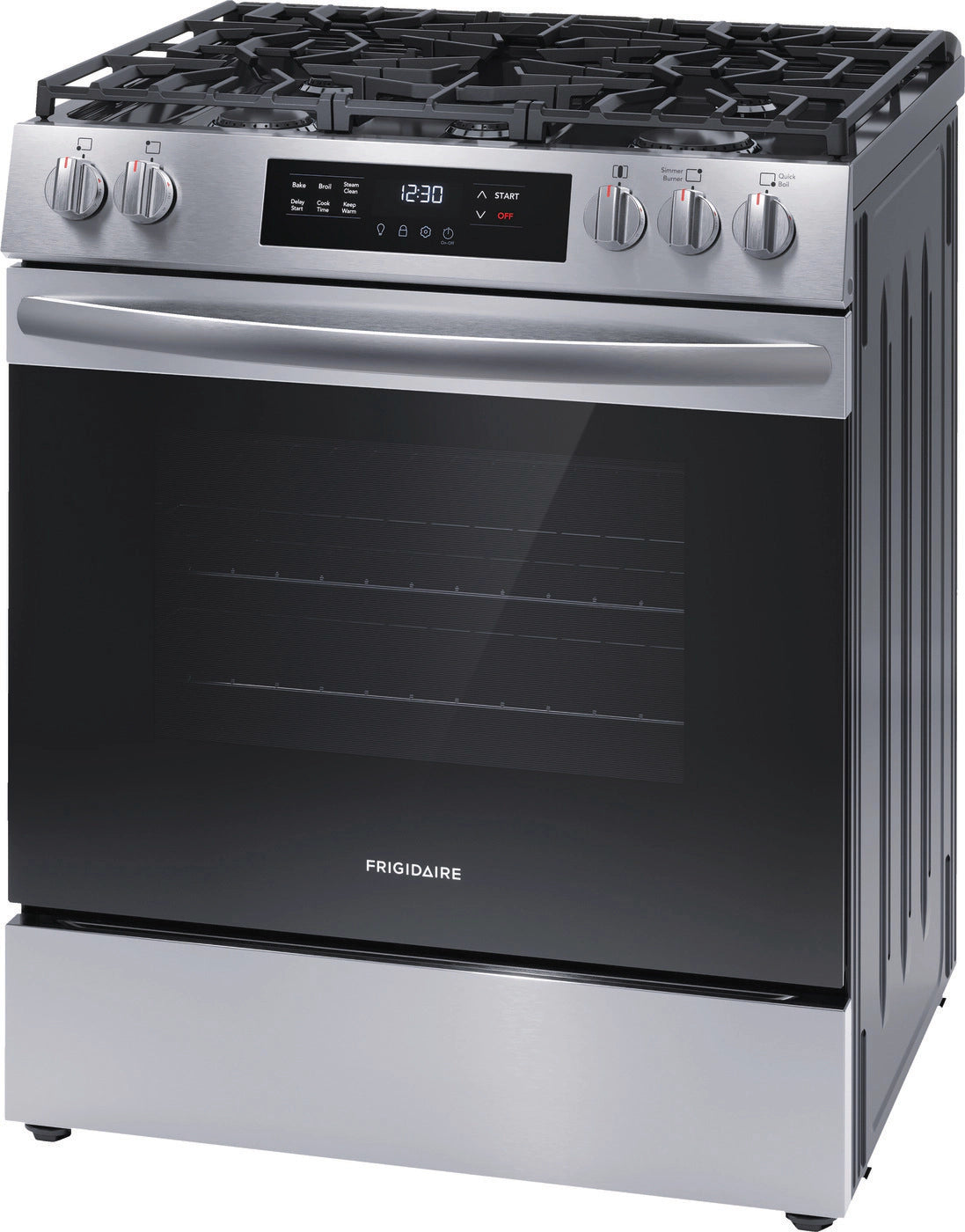 Frigidaire 30" Gas Range with Steam Clean