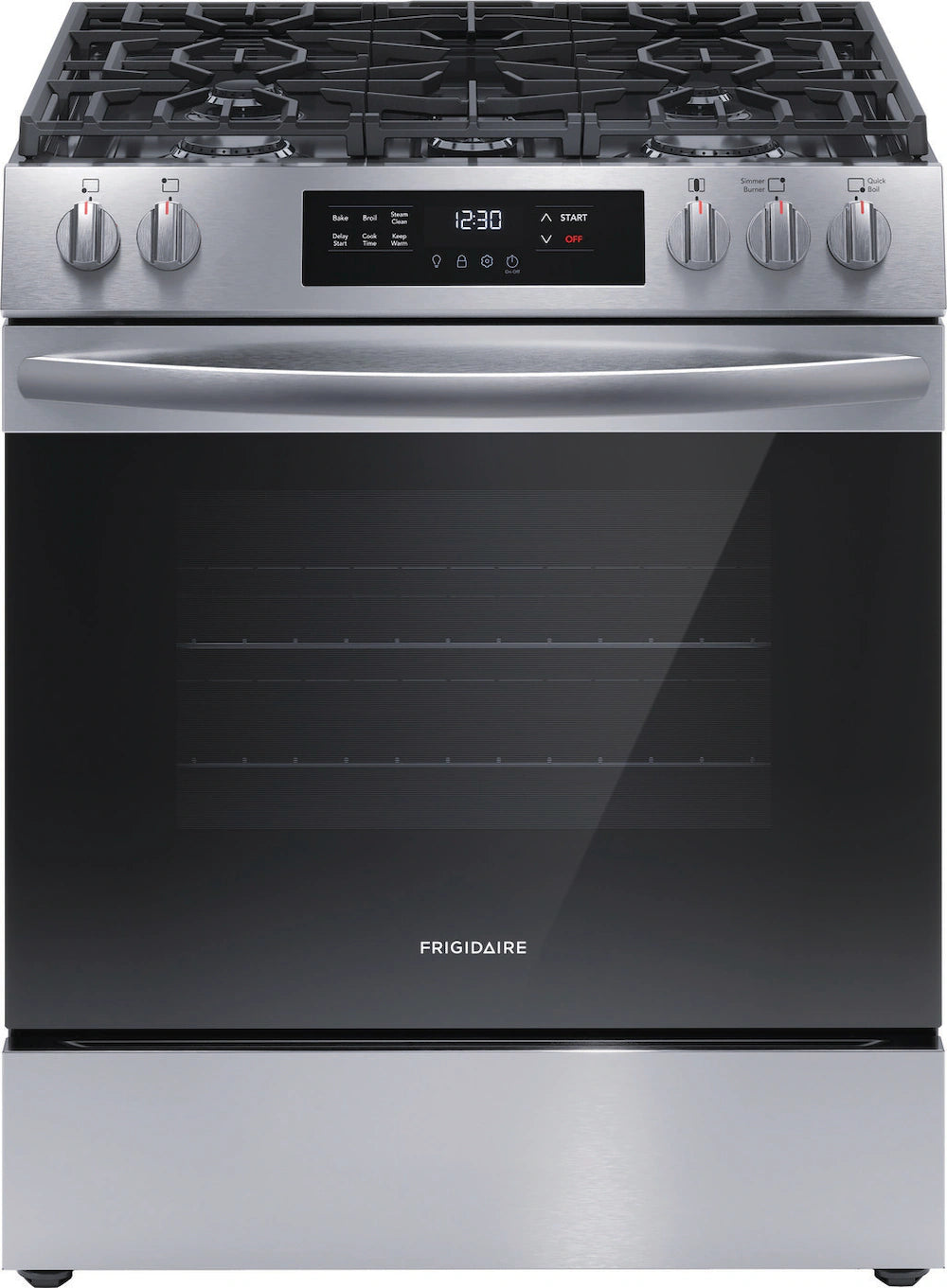 Frigidaire 30" Gas Range with Steam Clean