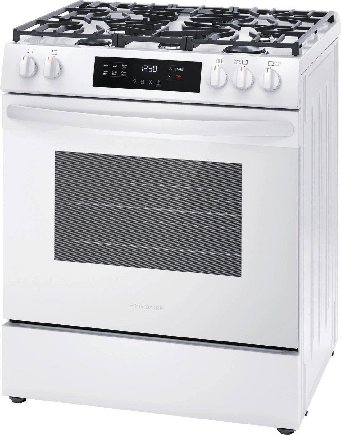 Frigidaire 30" Gas Range with Steam Clean