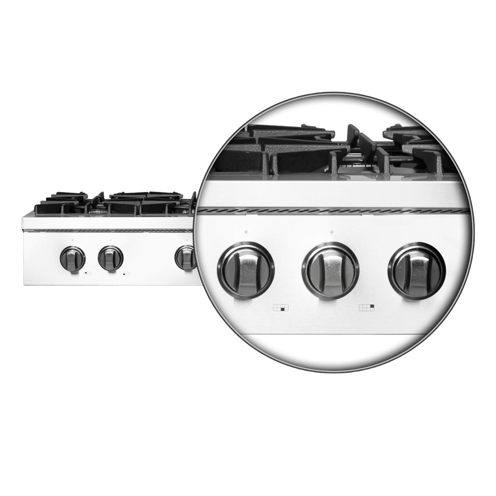 FORNO Cossato Alta 48″ Gas Rangetop