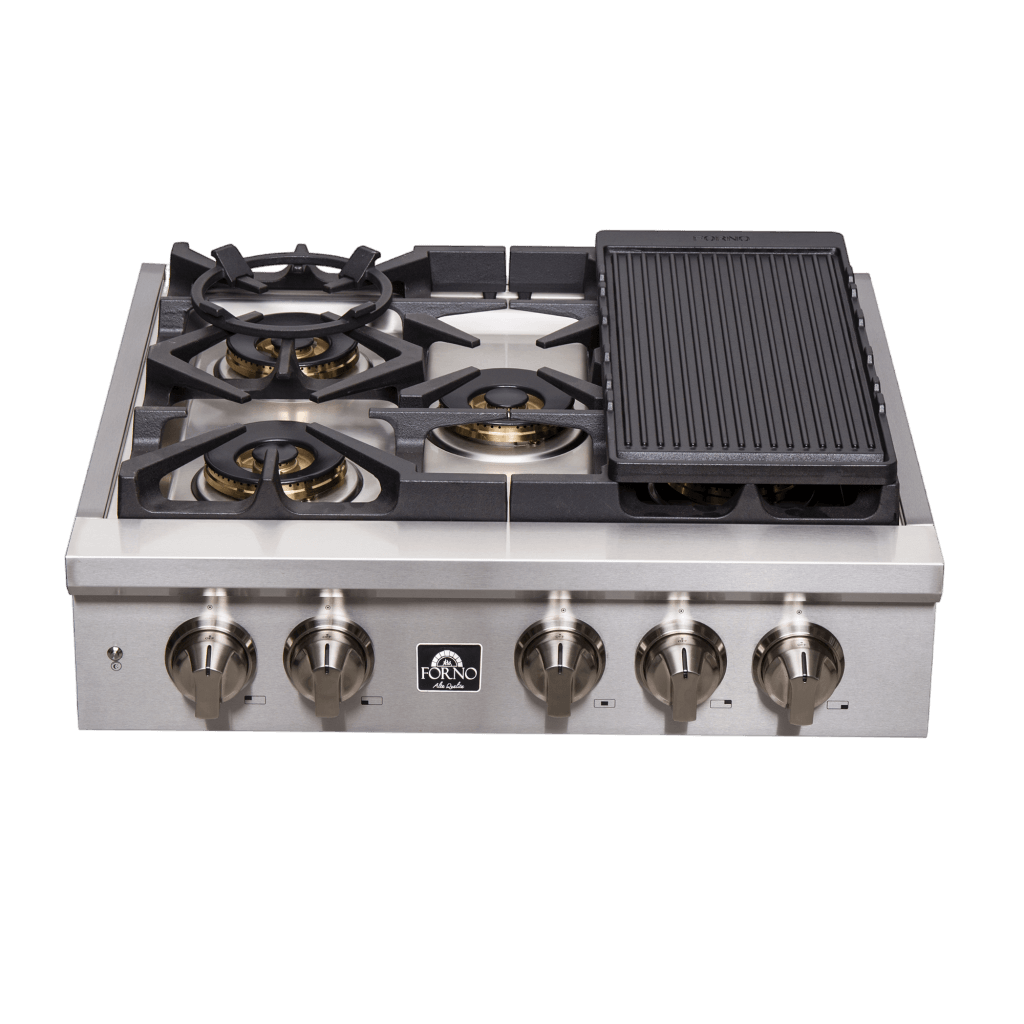 FORNO Spezia Alta Qualita 30″Pro-Style Gas Rangetop