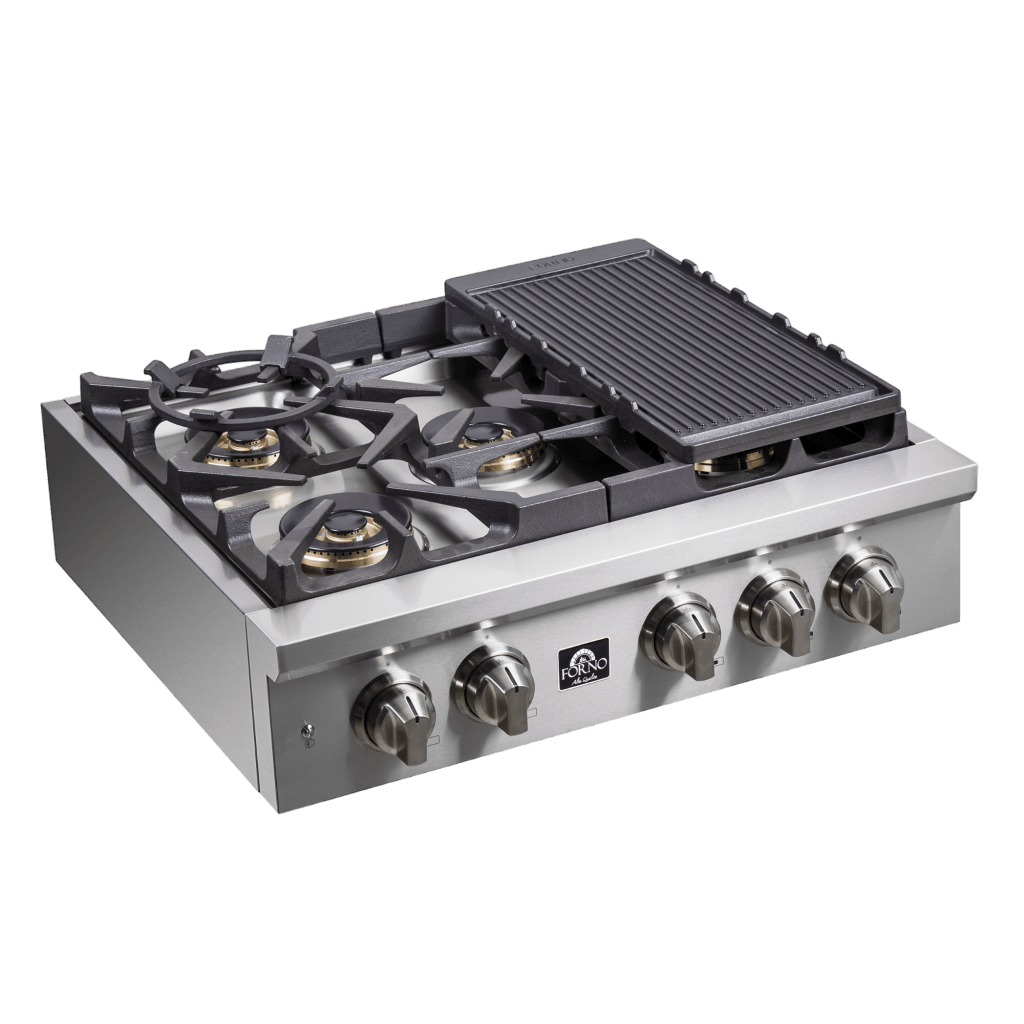 FORNO Spezia Alta Qualita 30″Pro-Style Gas Rangetop