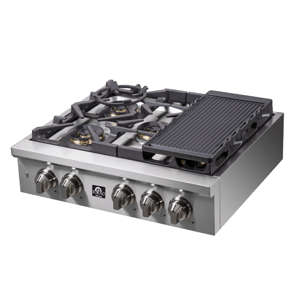 FORNO Spezia Alta Qualita 30″Pro-Style Gas Rangetop