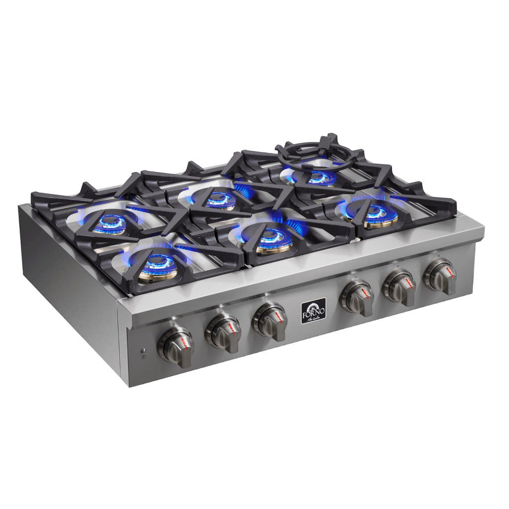 FORNO Spezia Alta Qualita 36 “Pro-Style Gas Rangetop