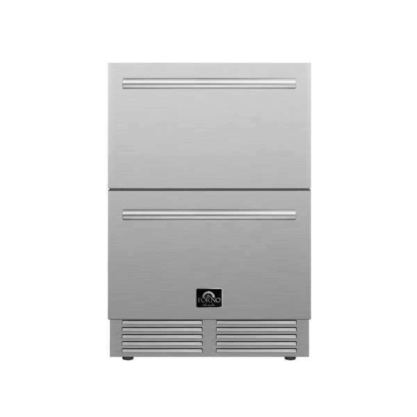 FORNO Como 24” Indoor/Outdoor Drawer Refrigerator, 4.87 cu.ft.