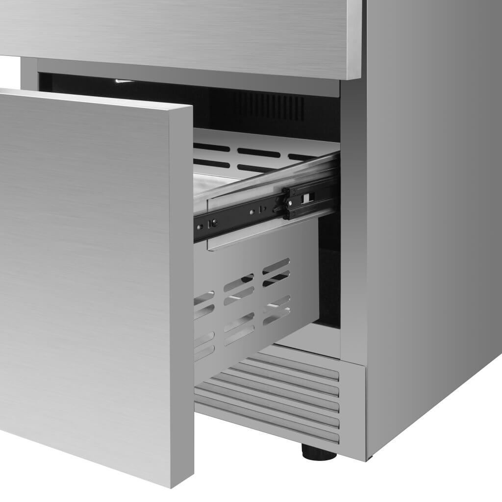 FORNO Como 24” Indoor/Outdoor Drawer Refrigerator, 4.87 cu.ft.