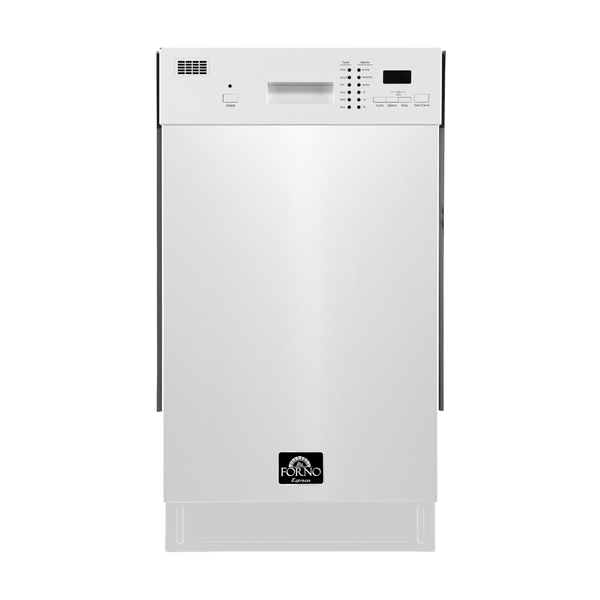 FORNO 18″ Polo White Dishwasher